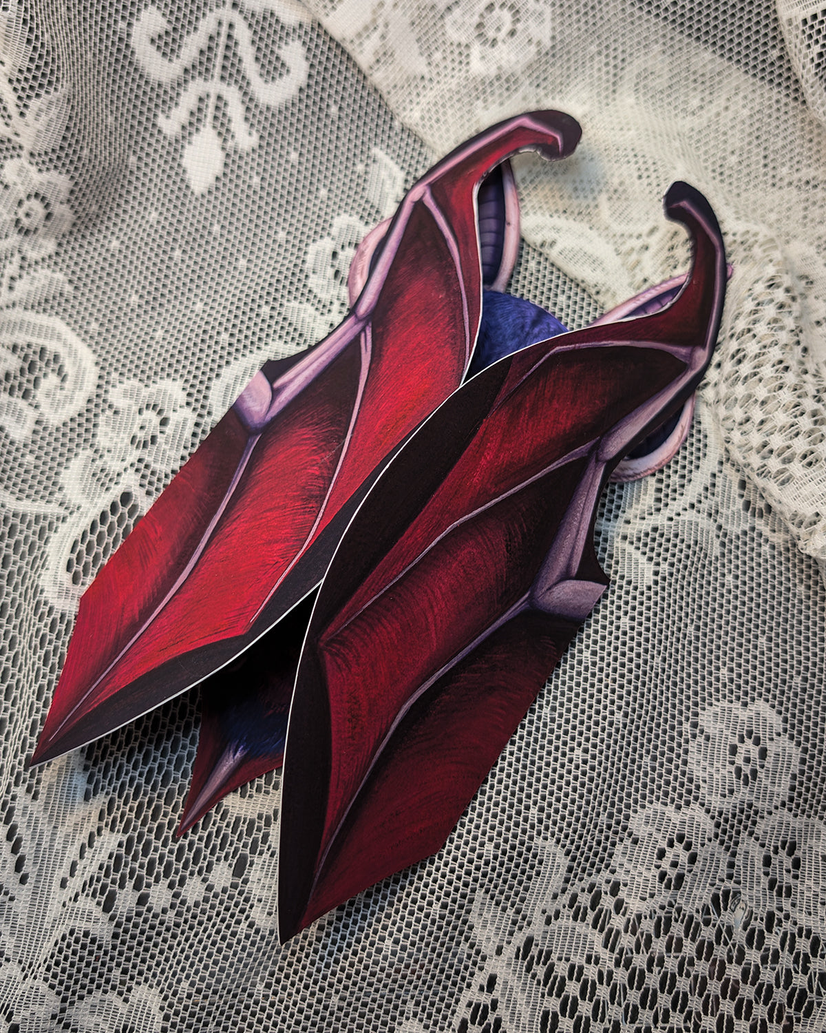 Nocturna, Bearer of Valentines - Greeting Card