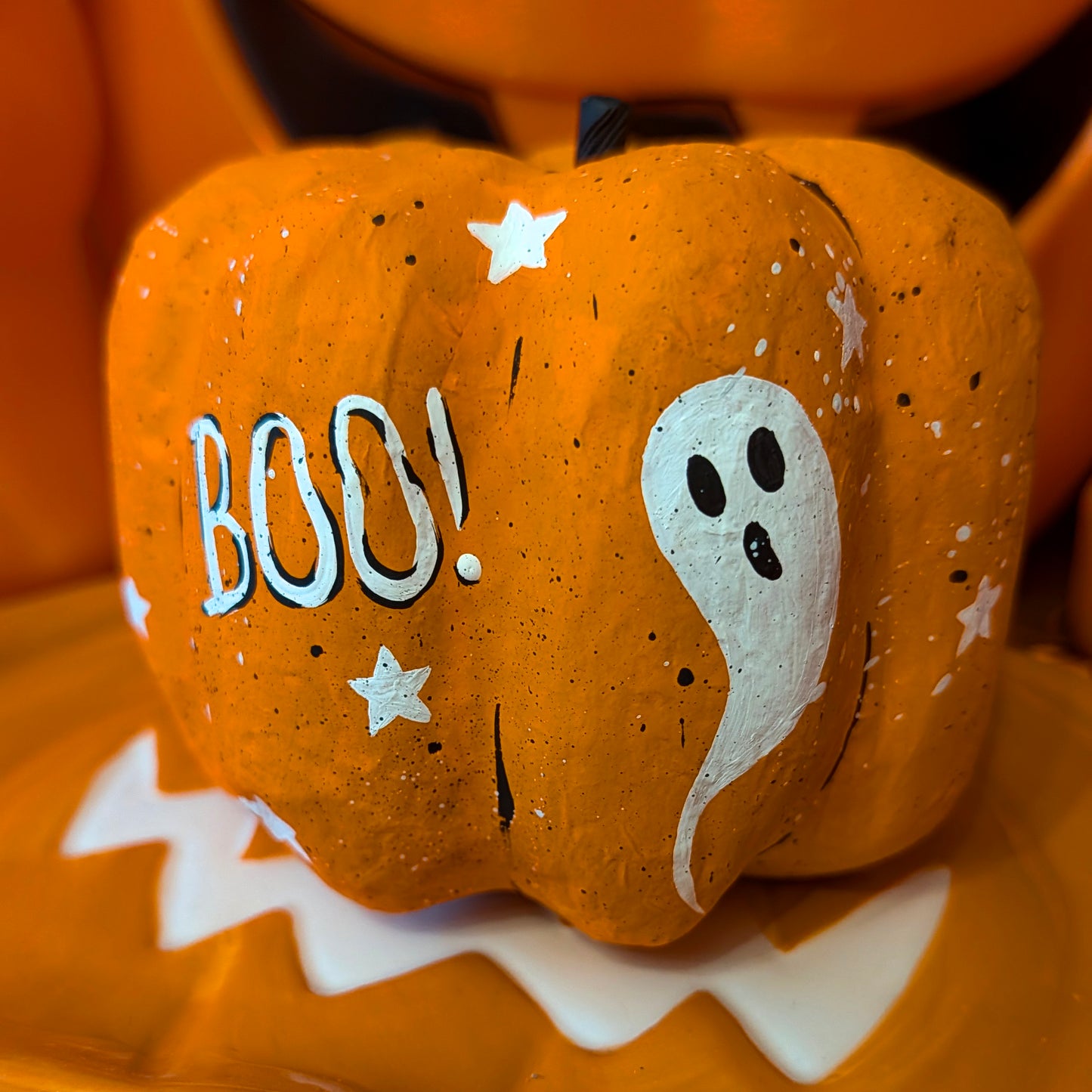 BOO! Jack Pumpkin BB Decoration