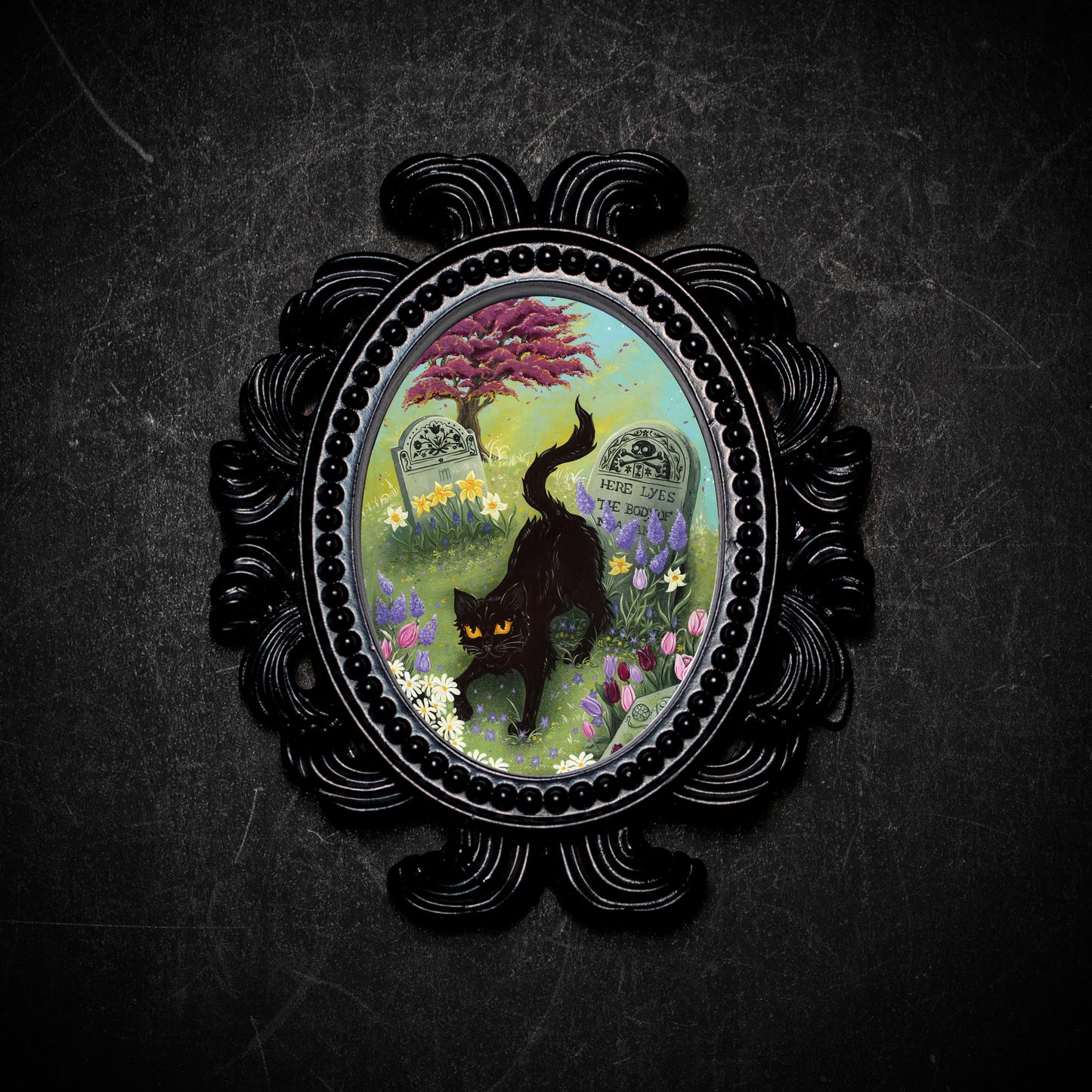 Visiting You Small Framed Print