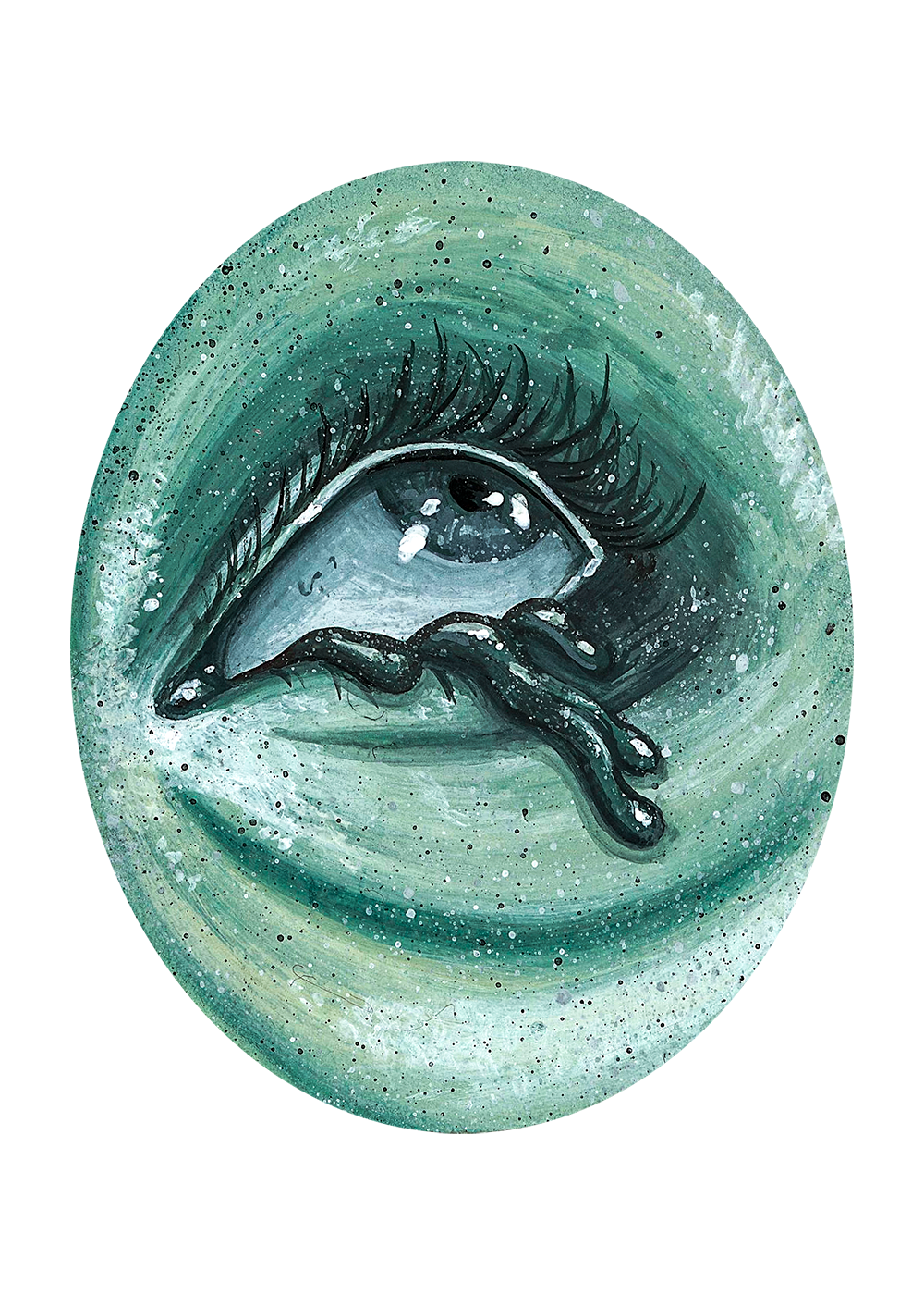 Ghostly Eye 4 - Giclee Print