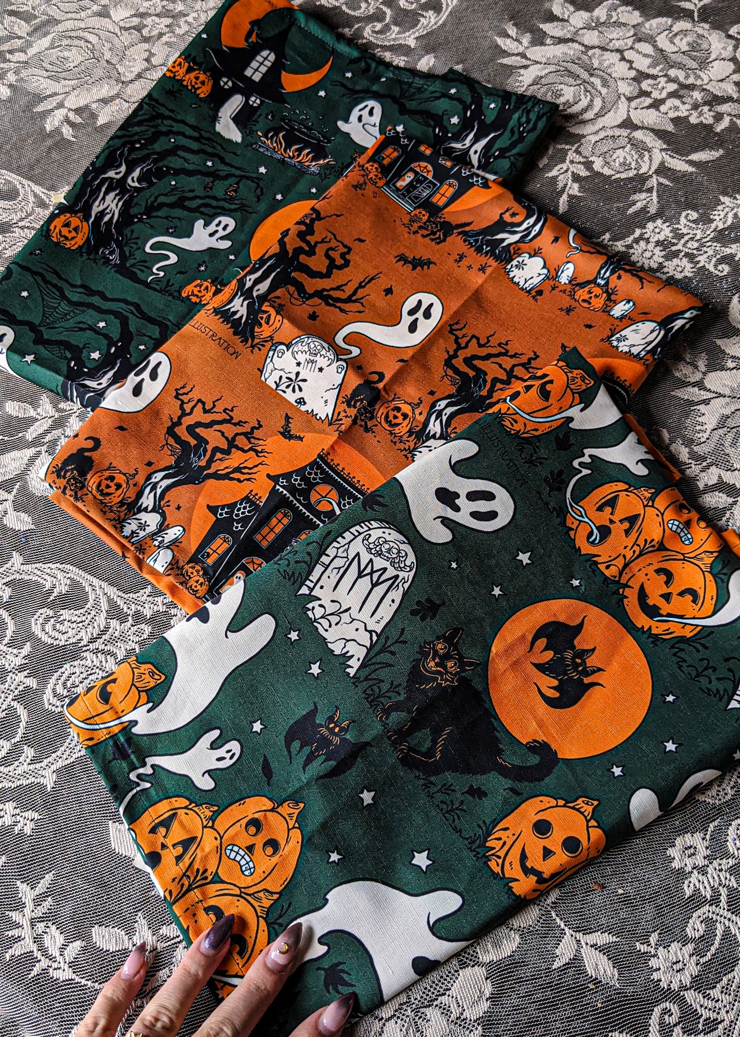 Halloween Spree Tea Towel