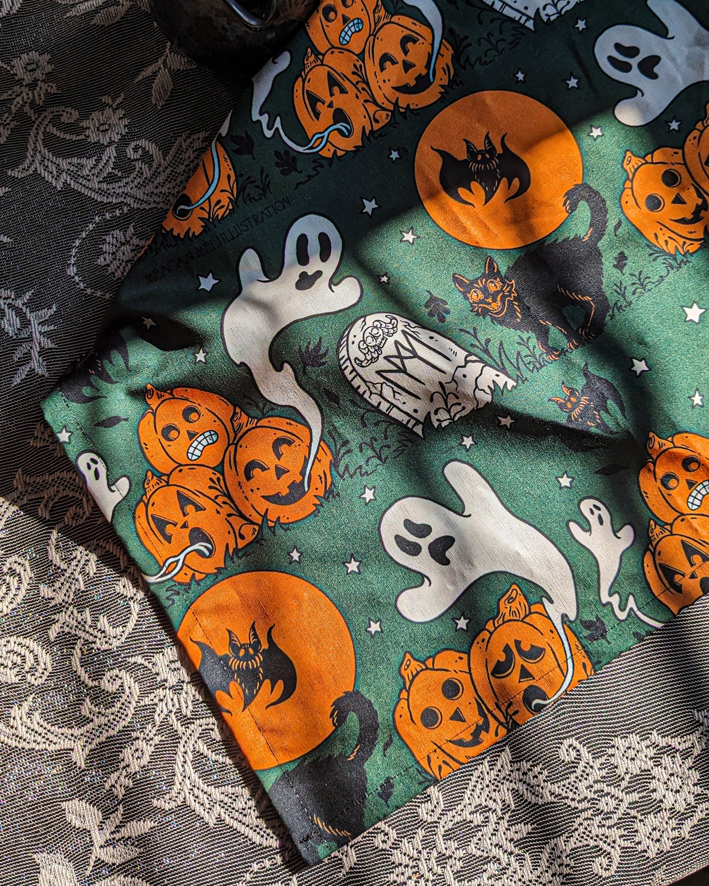 Halloween Spree Tea Towel