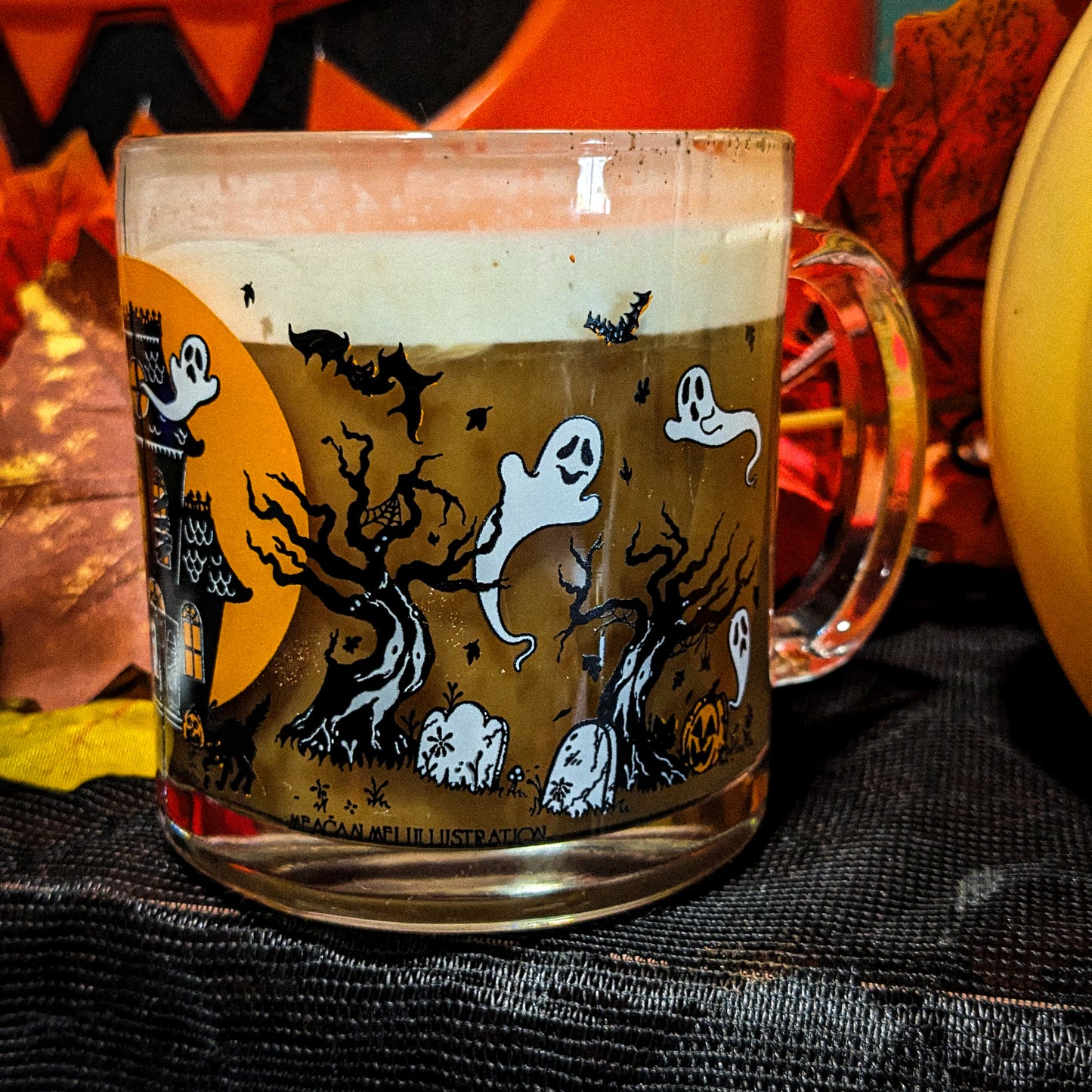 Ghostly Manor Vintage Inspired Mug