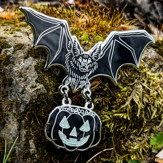 Nocturna, Bearer of Treats Enamel Pin