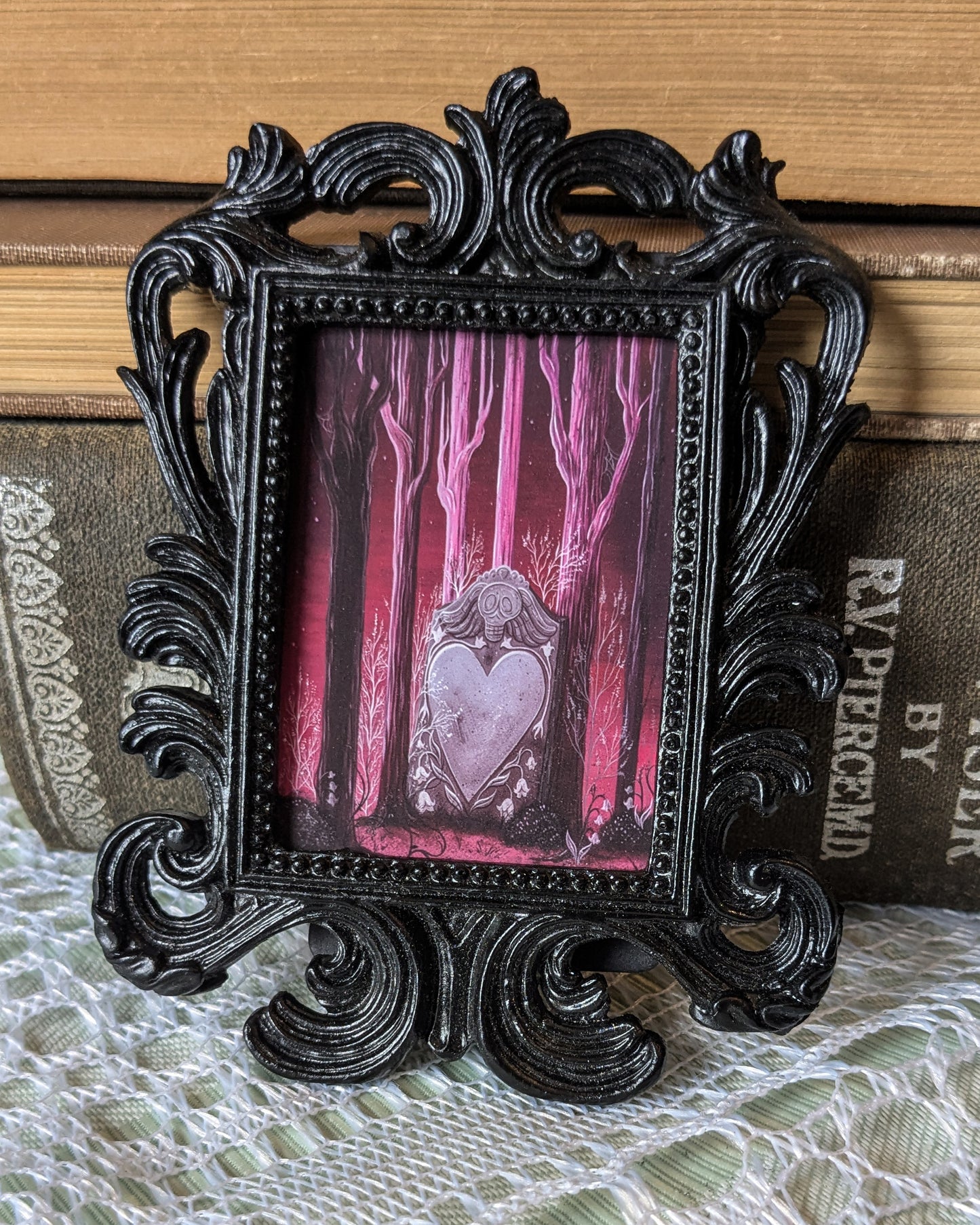 Magenta Magic Small Framed Print