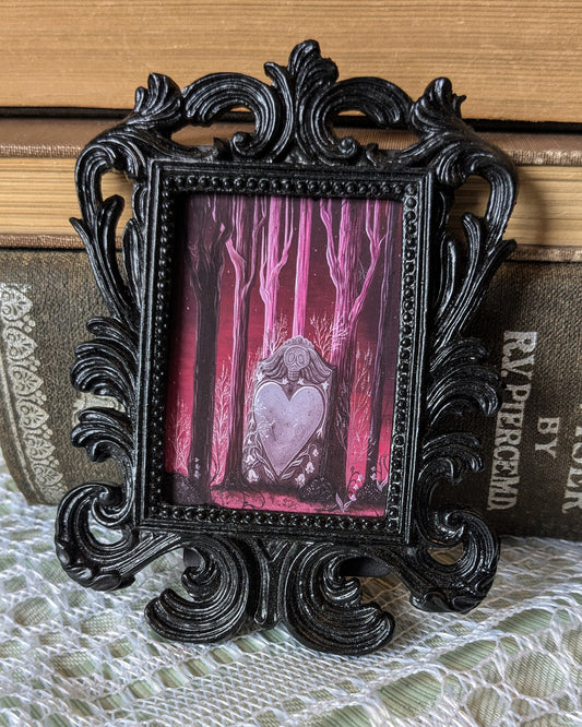 Magenta Magic Small Framed Print