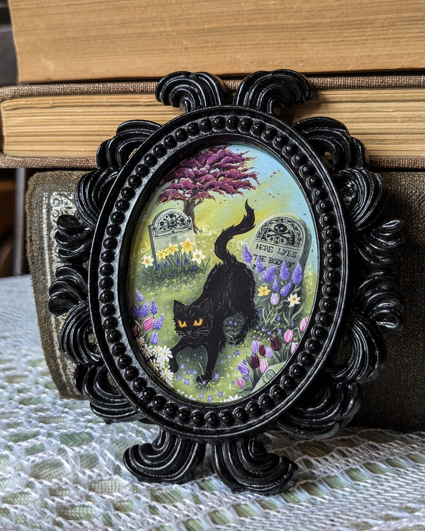 Visiting You Small Framed Print