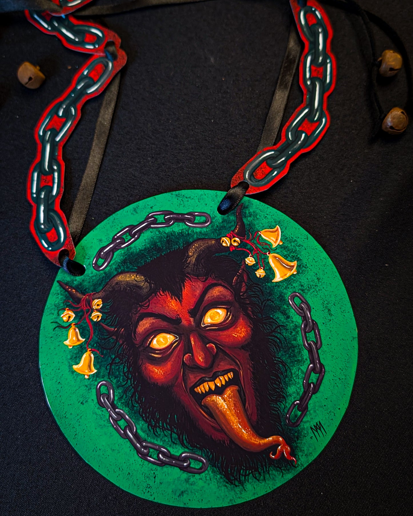 Krampus Giclee Garland & Garland Kit - LIMITED