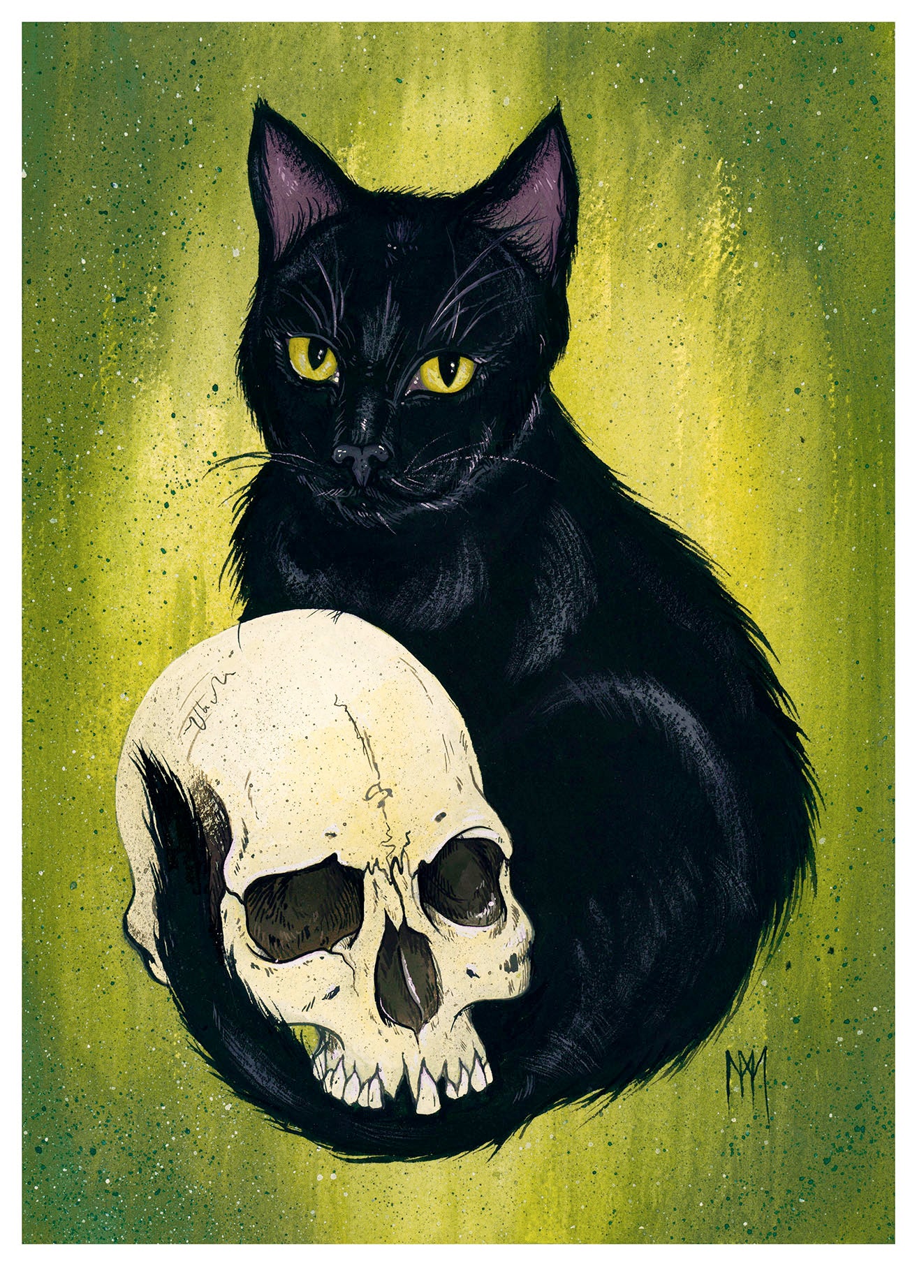 Embracing Death - Giclee Print