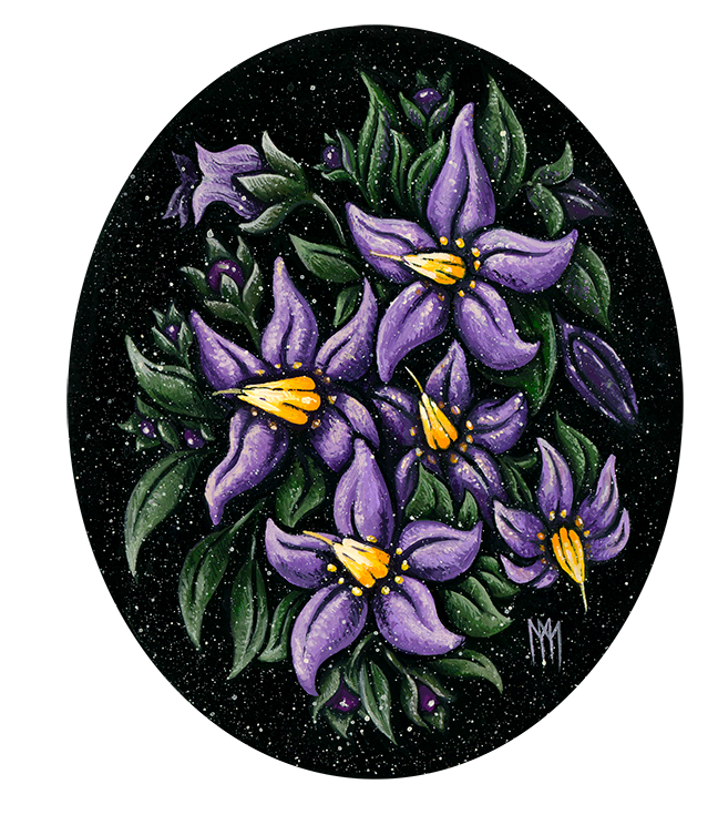 Deadly Nightshade Giclee Print