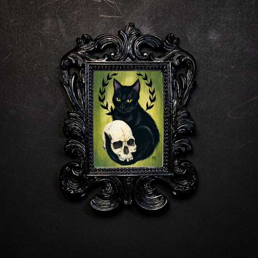 Embracing Death Framed Print