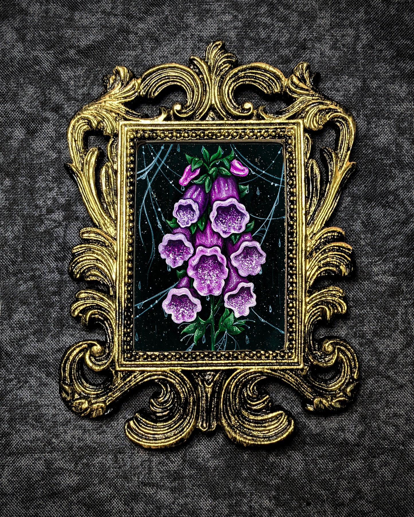 Foxglove Framed Print