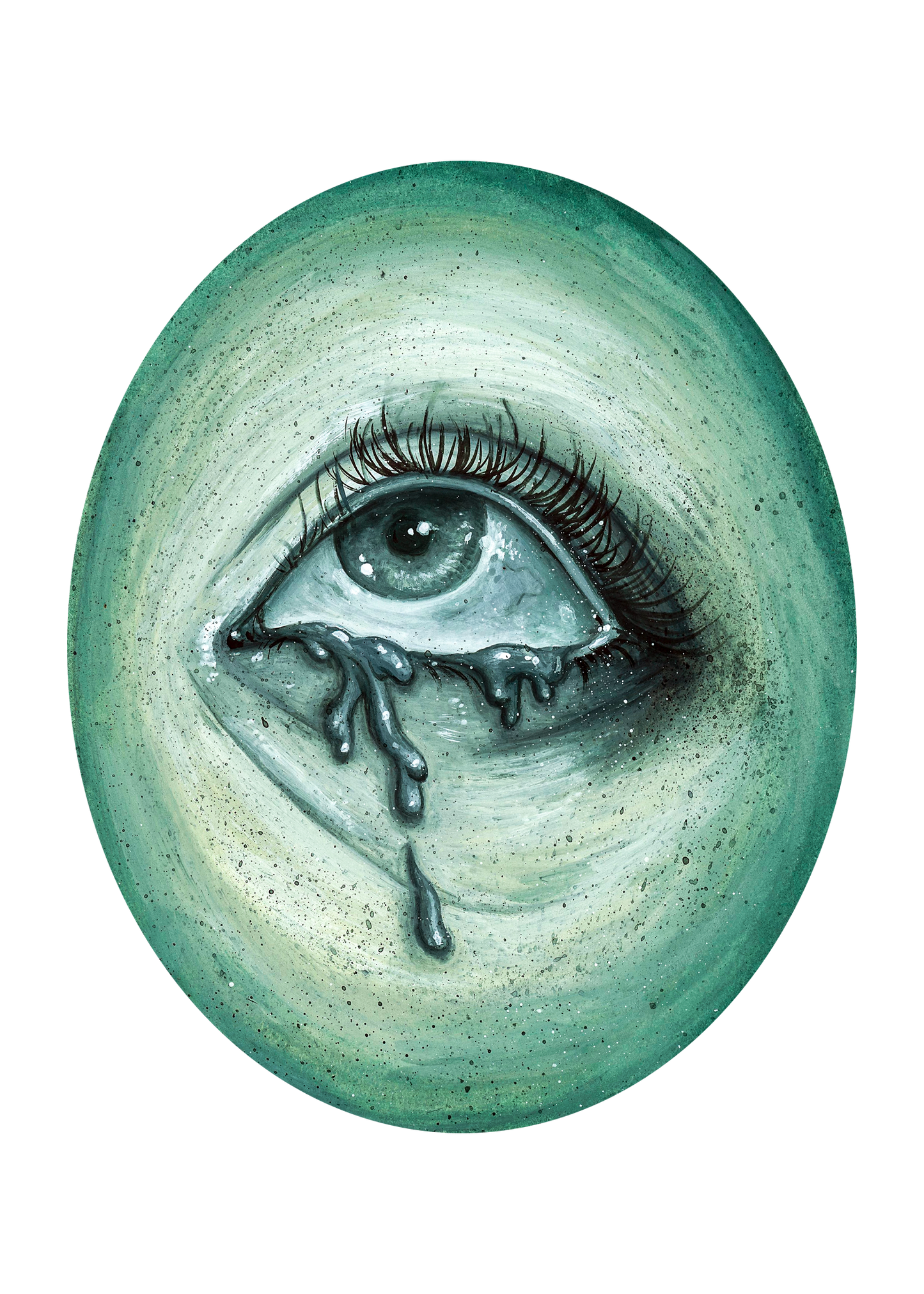 Ghostly Eye 2 - Giclee Print