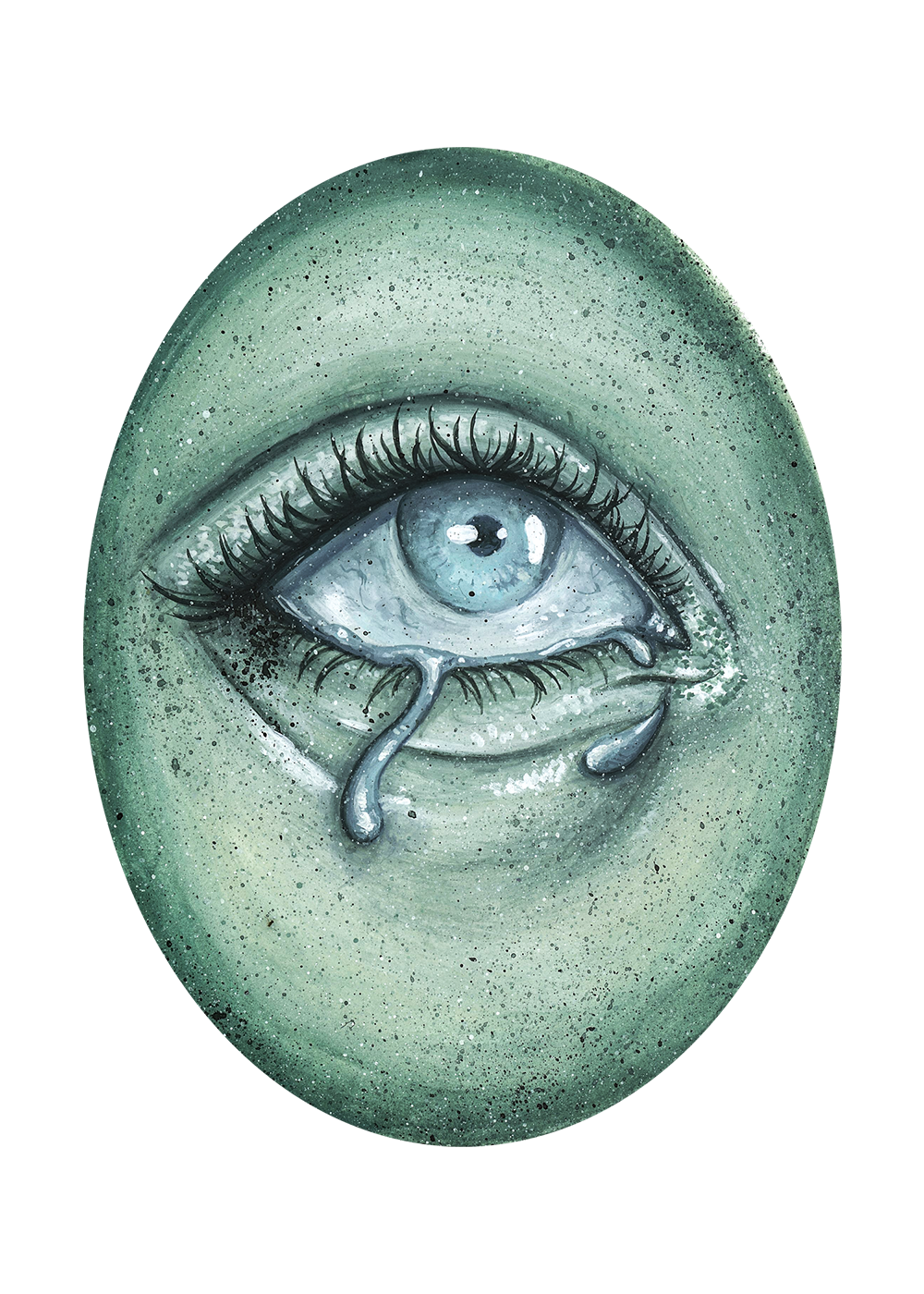 Ghostly Eye 3 - Giclee Print