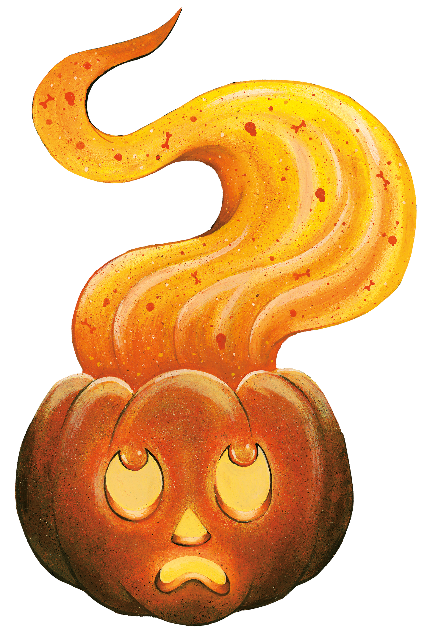 Glowing Pumpkin Halloween Decoration