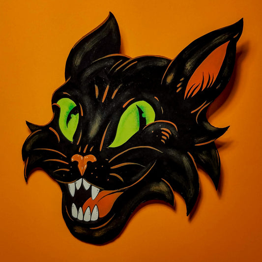 Sassy Cat Halloween Decoration