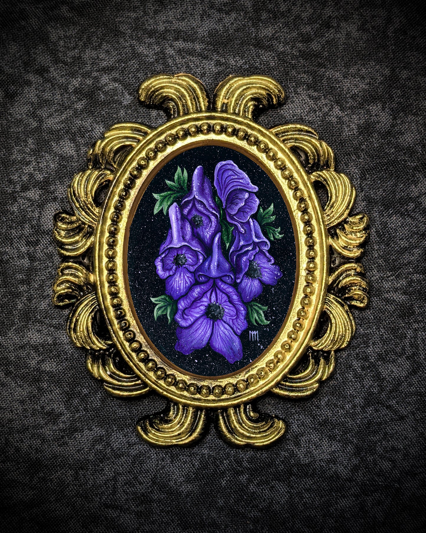 Monkshood Framed Print