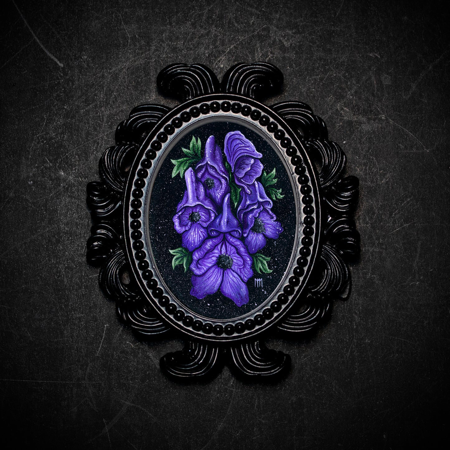 Monkshood Framed Print