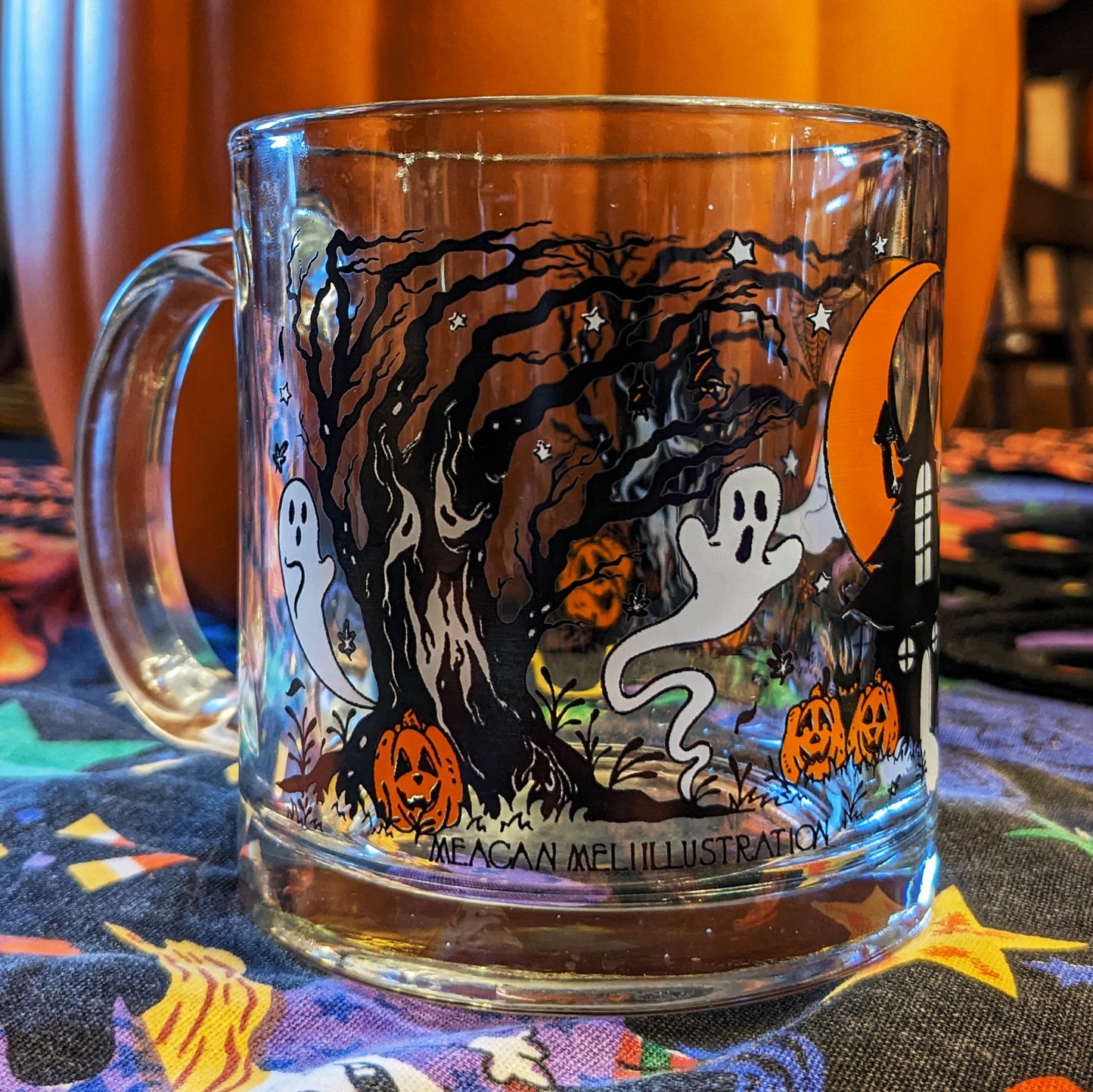 Halloween at the Witches' Forest Vintage Inspired Mug