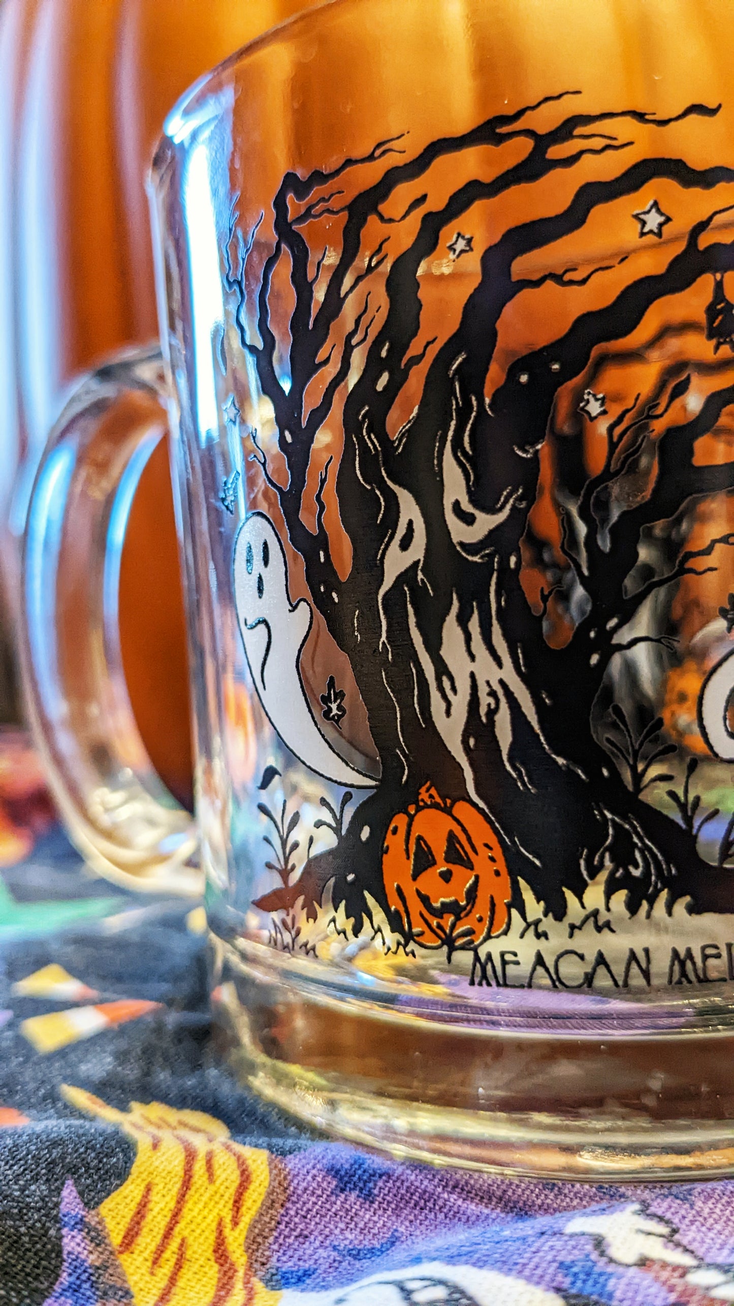 Halloween at the Witches' Forest Vintage Inspired Mug