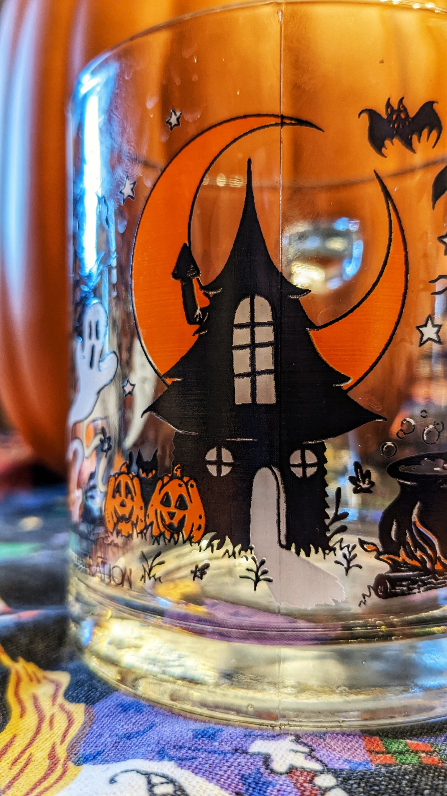 Halloween at the Witches' Forest Vintage Inspired Mug