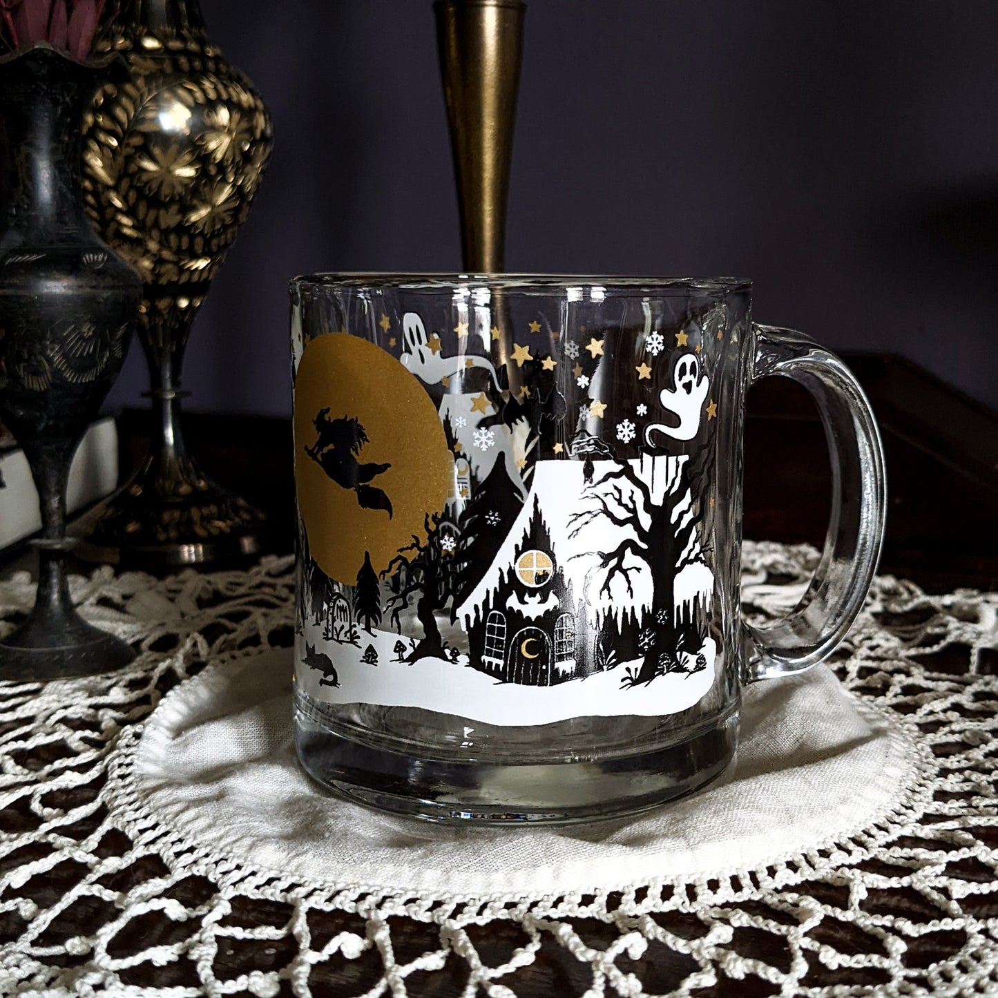 *IMPERFECT* La Befana's Flight Vintage Inspired Mug