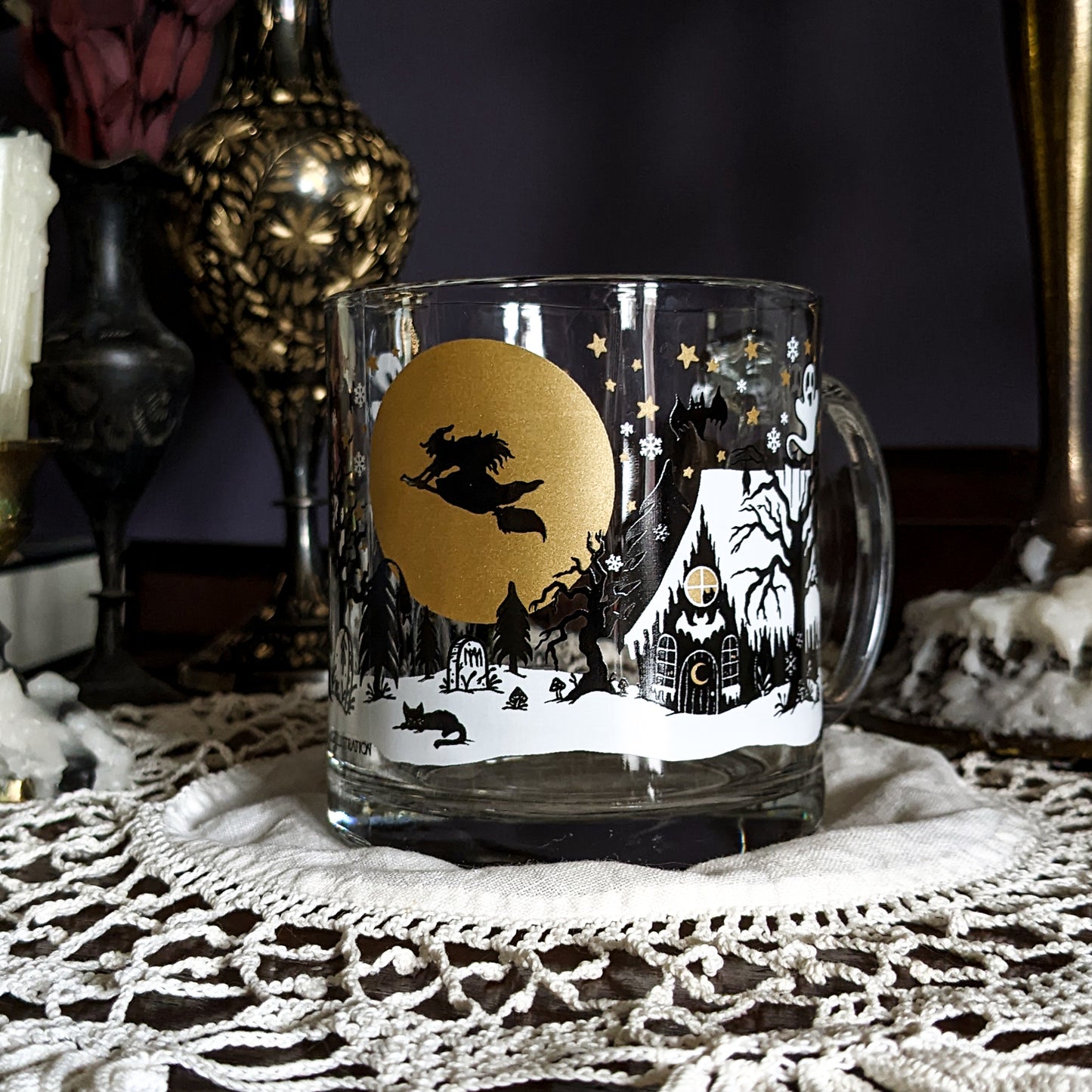 La Befana's Flight Vintage Inspired Mug