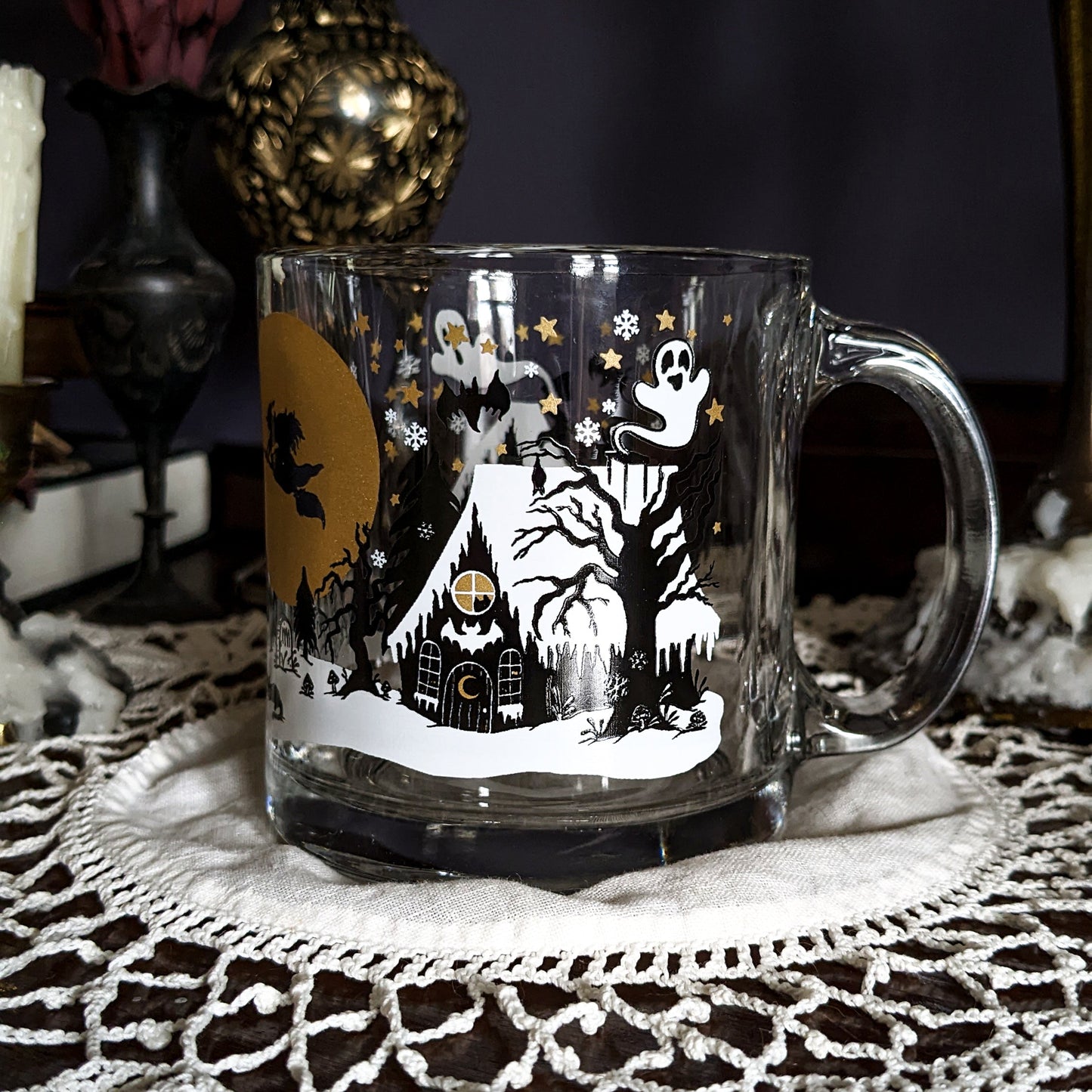 *IMPERFECT* La Befana's Flight Vintage Inspired Mug