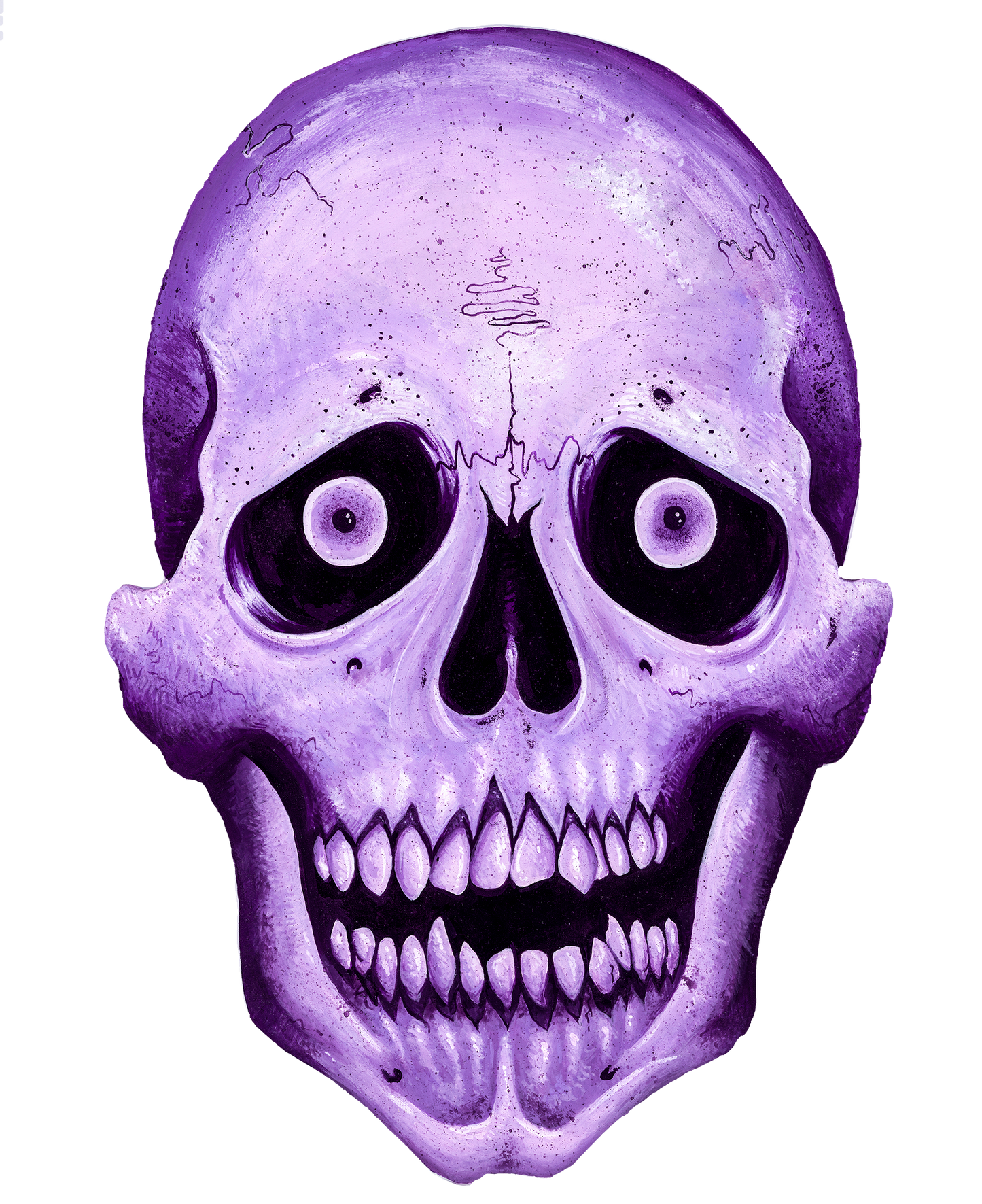 Staring Skull Halloween Decoration