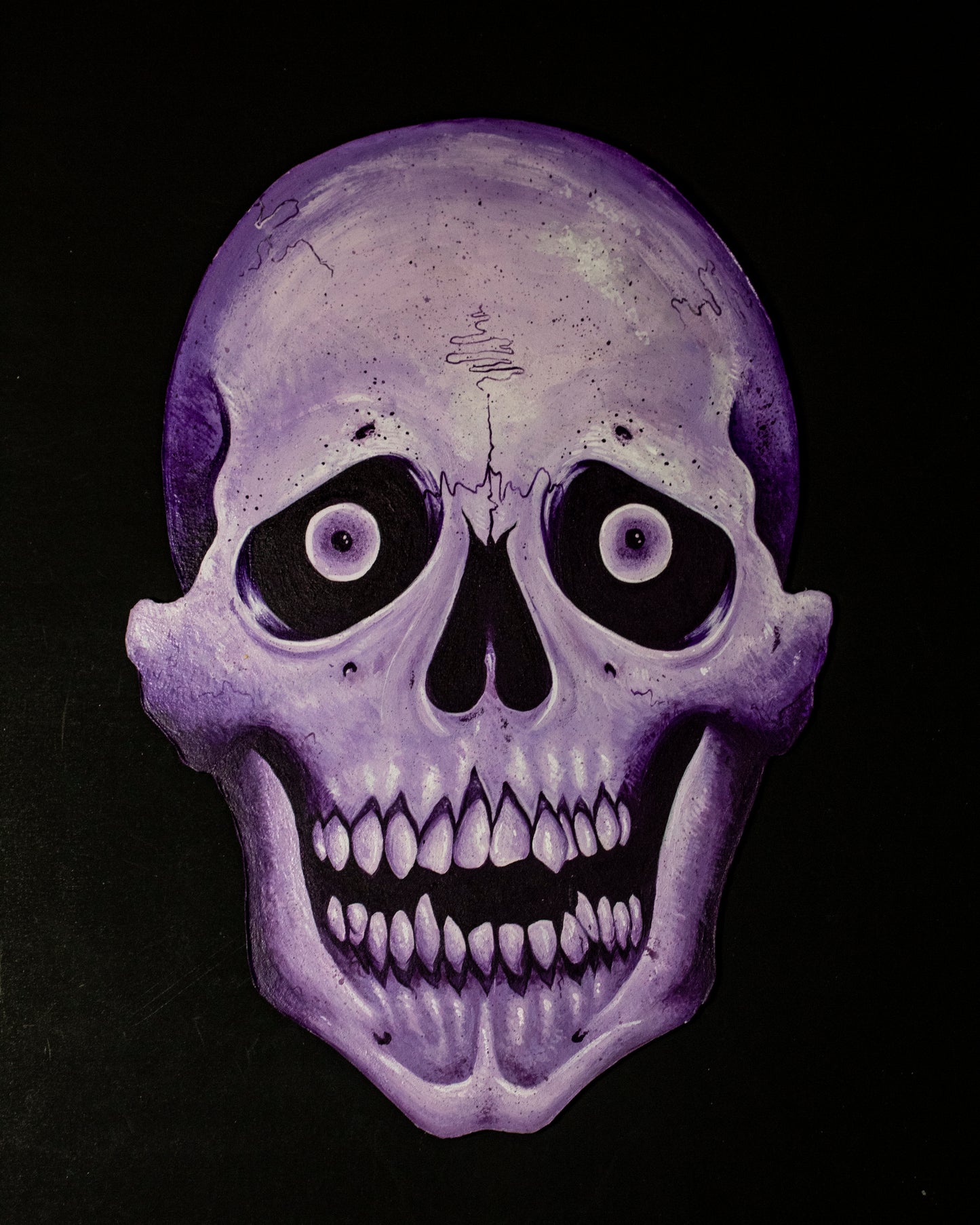 Staring Skull Halloween Decoration