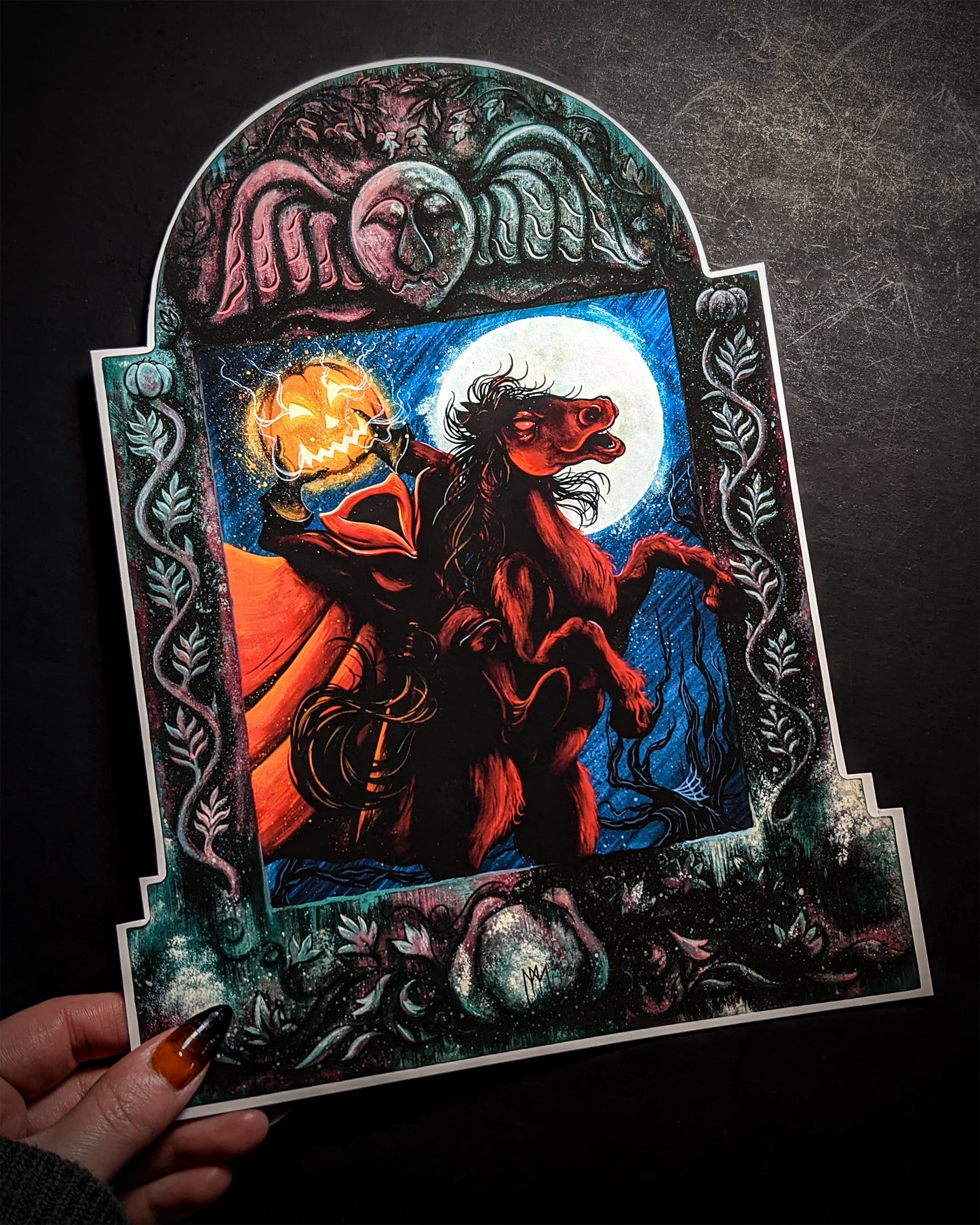 Beware the Horseman! Giclee Print